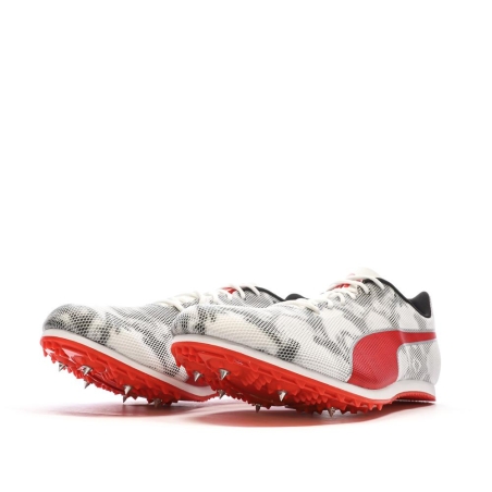 Chaussures d'athletismes Blanc/Gris/Rouge Homme Puma Evospeed 8