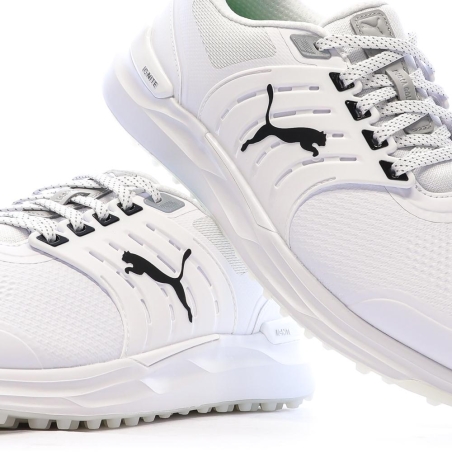 Chaussures de golf Blanches Homme Puma Elevate
