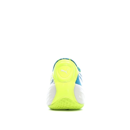 Chaussures de basketball Bleu/Verte Homme Puma All-pro Nitro