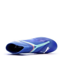 Chaussures de Football Bleues Homme Puma Future 7 Match+ LL FG/AG