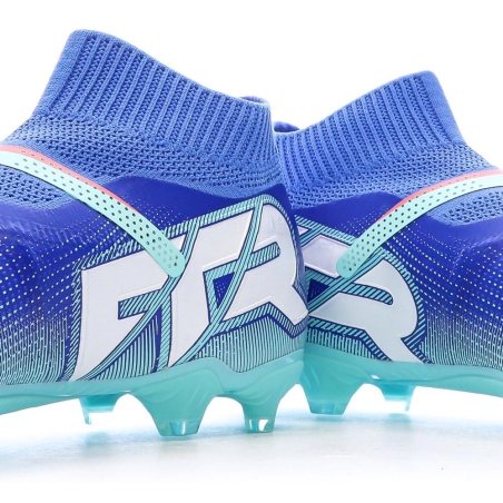 Chaussures de Football Bleues Homme Puma Future 7 Match+ LL FG/AG