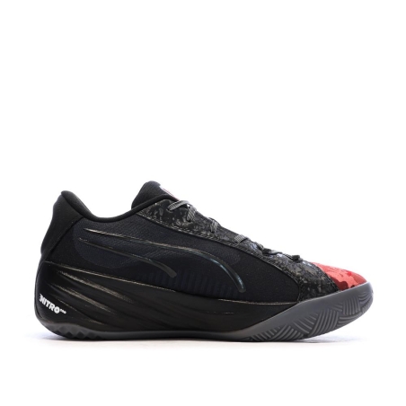 Baskets de Basketball Noir/Rouge Homme Puma All Pro Nitro