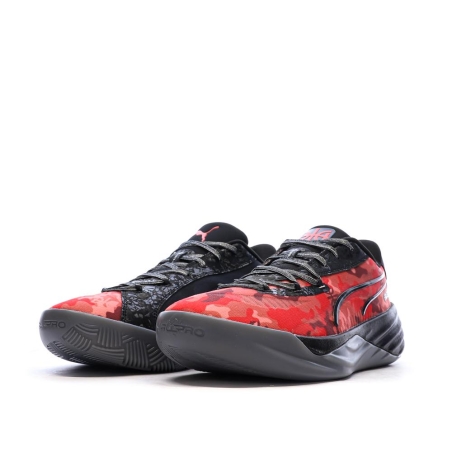 Baskets de Basketball Noir/Rouge Homme Puma All Pro Nitro