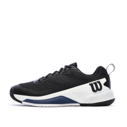 Baskets Noires/Blanches Homme Wilson Rush