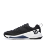 Baskets Noires/Blanches Homme Wilson Rush