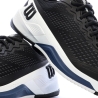 Baskets Noires/Blanches Homme Wilson Rush