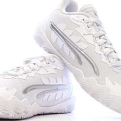 Chaussures de Basketball Blanc/Bleu Homme Puma Stewie 3