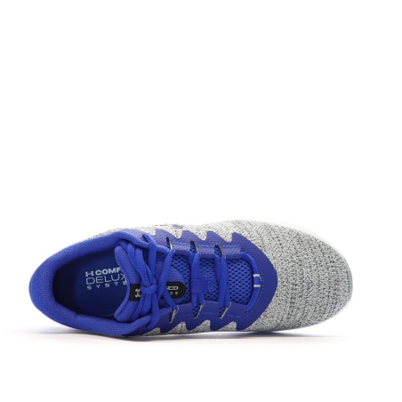 Chaussures de running Grises/Bleu Homme Under Armour Charged Impulse
