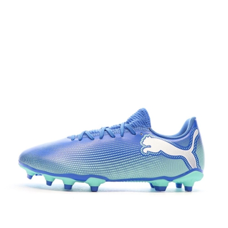 Chaussures de football Bleu Homme Puma Future 7 FG/AG