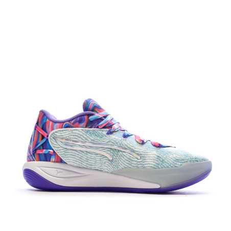 Chaussures de basketball Blanches/Bleu Homme Puma Stewie