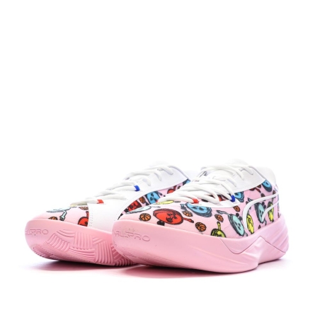 Chaussures de Basketball Rose Homme Puma Paris Games