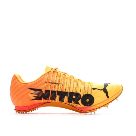 Chaussures d’athlétisme à crampons Orange Mixte Puma evoSPEED 400 NITRO™ Elite 2