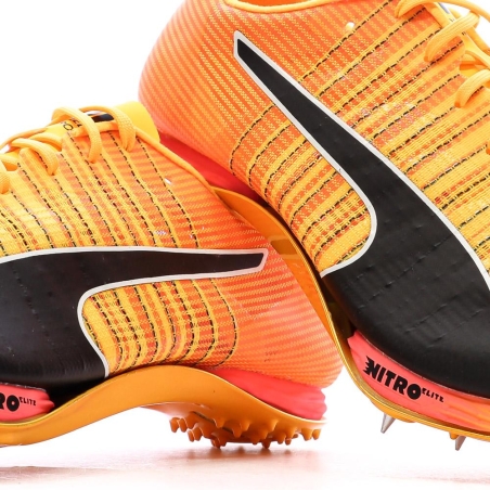 Chaussures d’athlétisme à crampons Orange Mixte Puma evoSPEED 400 NITRO™ Elite 2