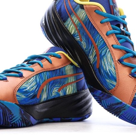 Baskets de basketball Bleu Homme Puma All-pro Nitro