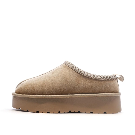 Chaussons Beige Femme Xti Microfiber
