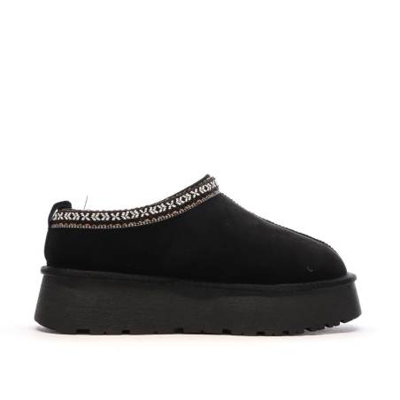 Chaussons Noires Femme Xti Microfiber
