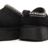 Chaussons Noires Femme Xti Microfiber
