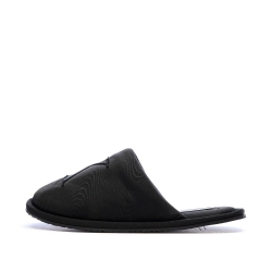 Chaussons Noir Femme Calvin Klein Jeans Slipper Satin Moire