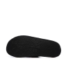 Chaussons Noir Femme Calvin Klein Jeans Slipper Satin Moire