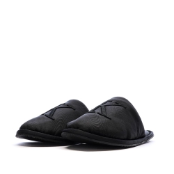 Chaussons Noir Femme Calvin Klein Jeans Slipper Satin Moire