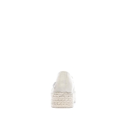 Espadrilles Ecru Femme Calvin Klein Jeans Flatform