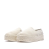 Espadrilles Ecru Femme Calvin Klein Jeans Flatform