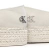 Espadrilles Ecru Femme Calvin Klein Jeans Flatform
