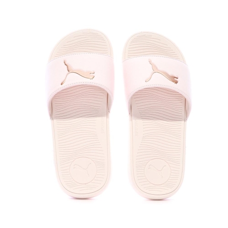 Claquettes Rose Pale Femme Puma Cool
