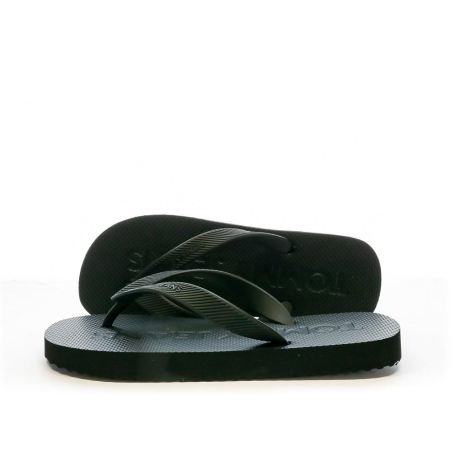 Tongs Noires Femme Tommy Hilfiger EN0EN02447