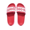 Claquettes Roses/Blanches Femme Le Coq Sportif Slide Wording