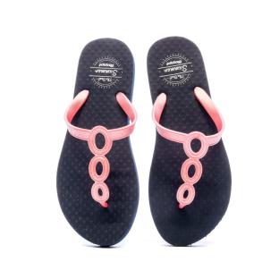 Tongs Marine/Rose Femme Beppi