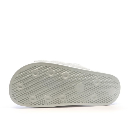 Claquettes Grises Femme Adidas Adilette Essential