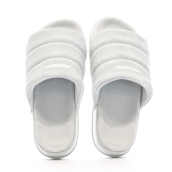 Claquettes Grises Femme Adidas Adilette Essential