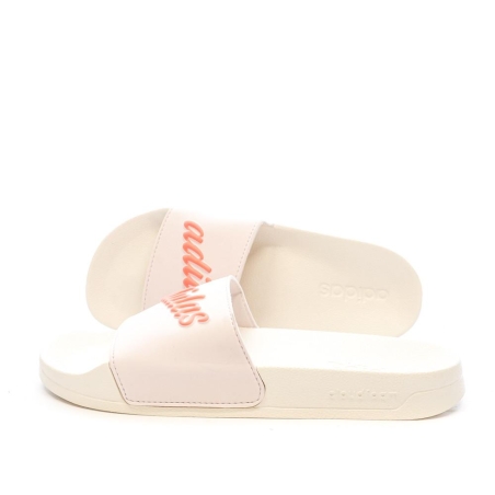 Claquettes Blanches Femme Adidas Adilette Shower
