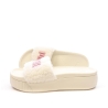 Claquettes Blanches/Roses Femme Puma Marshmal