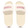 Claquettes Blanches/Roses Femme Puma Marshmal