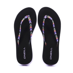 Tongs Noires/Violettes O'Neill Femme Melina