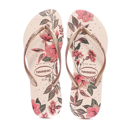 Tongs Roses Femme Havaianas Hav Slim Organic