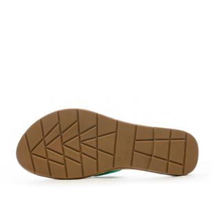 Claquettes Vertes Femme Chattawak Pace