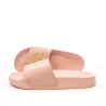 Claquettes Rose/Doré Femme Adidas Adilette