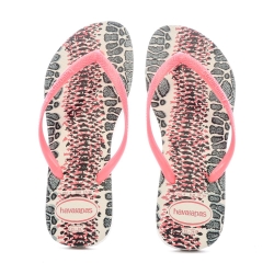 Tongs Rose serpent Femme Havaianas Slim Animals