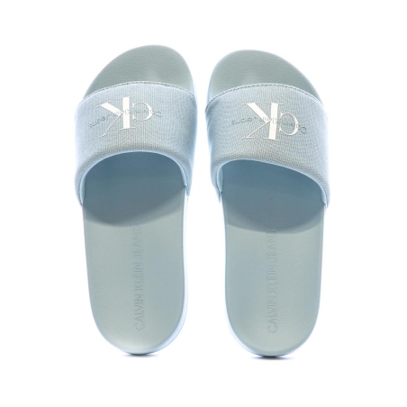 Claquettes Bleu Femme Calvin Klein Jeans YW0YW01835