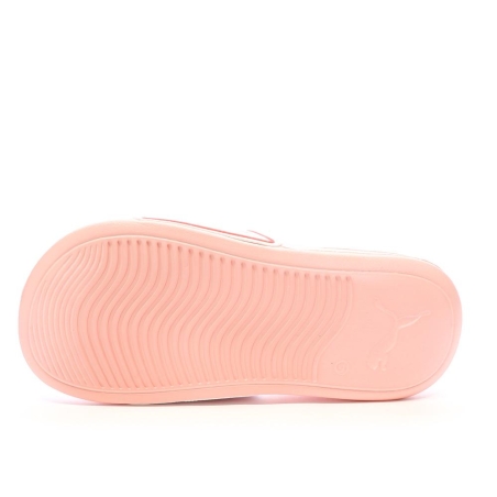 Claquettes Bleu Femme Puma Popcat