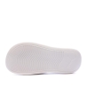 Claquettes Blanche/Argenté Femme Puma Popcat 20 Irridescent