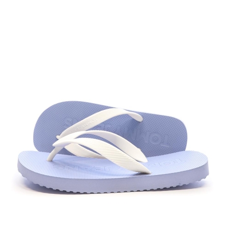 Tongs Bleu/Blanc Femme Tommy Hilfiger EN0EN02447
