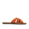 Claquettes Orange Femme Chattawak Pace