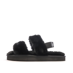 Claquettes Noires Femme Calvin Klein Jeans Home