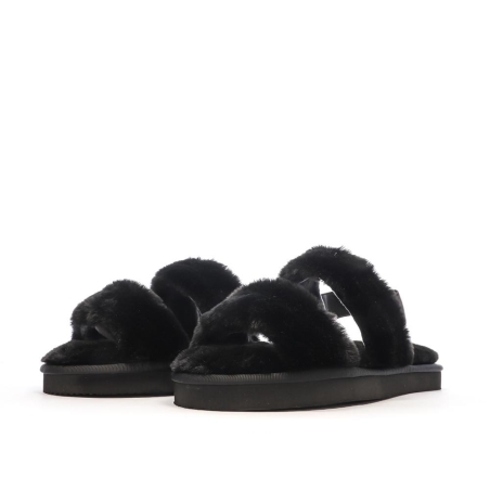 Claquettes Noires Femme Calvin Klein Jeans Home