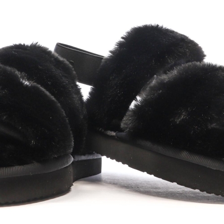 Claquettes Noires Femme Calvin Klein Jeans Home