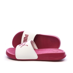Claquettes Rose/Blanc Femme Puma Popcat